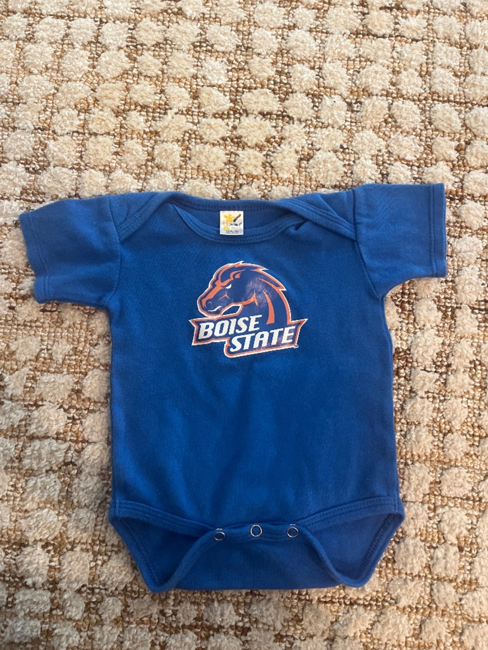 Boise State 0-3 Month Onsie